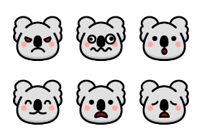 Koala Emoticons