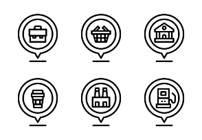 Locations Pins