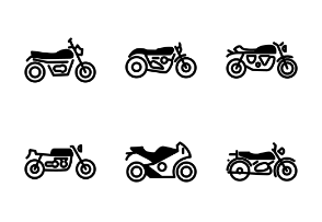Motorcycle - Glyph
