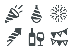 New Year - Icon't Event Glyph