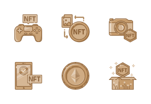 Brown Style NFT Icon