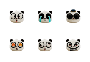 Panda 3d emoji
