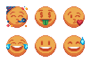Pixel art Emojis