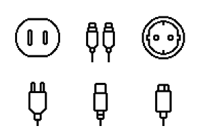 Pixelo Ports and Connectors