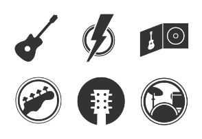 Rock music & instruments