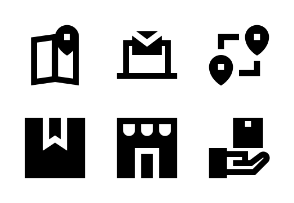 Shipping and Delivery Glyph 24 px