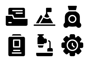 Startup and Business Glyph