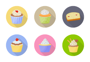 Sweets, Ice Cream and Cup Cakes