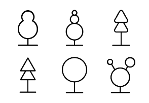 Tree outline sets