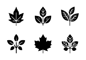 Ultimate Vector Leaf Collection: Elevate Your Crafts with Nature-Inspired Designs | Lush