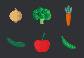 Vegetables for food