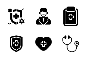 Virus And Medical (Glyph)