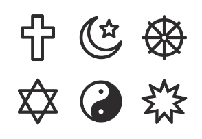 World religion symbols