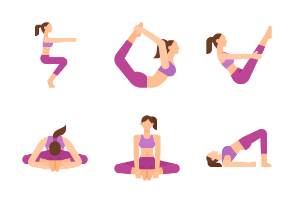 Yoga Pose Set 1